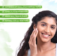 Mama Earth Aqua Glow Gel Face Moisturizer With Himalayan Thermal Water and Hyaluronic Acid for 72 Hours Hydration - 100ml