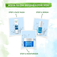 Mama Earth Aqua Glow Gel Face Moisturizer With Himalayan Thermal Water and Hyaluronic Acid for 72 Hours Hydration - 100ml