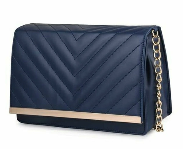 Trendy Women's Black PU Slingbag - Free Size (Length Size: 9 in, Width Size: 3 in, Height Size: 7 in) , Brown