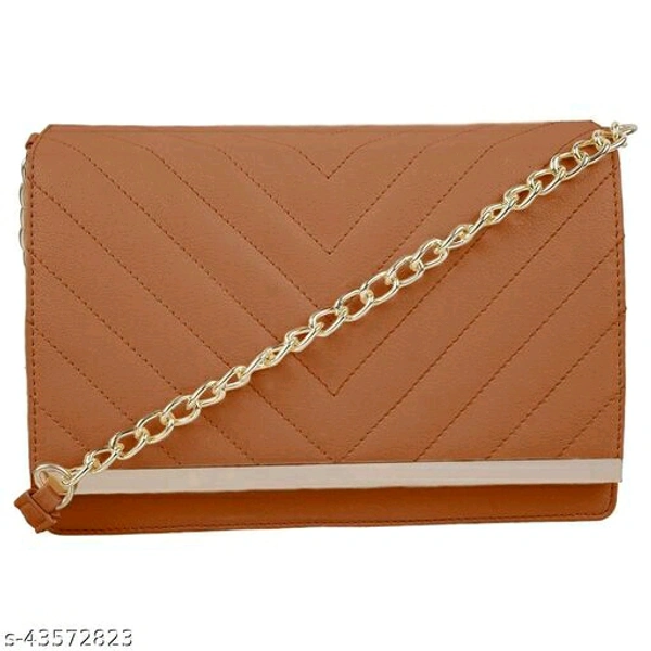 Trendy Women's Black PU Slingbag - Free Size (Length Size: 9 in, Width Size: 3 in, Height Size: 7 in) , Blue