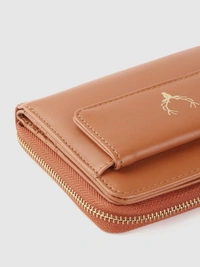 Allen Solly Women Brown 🤎 Two Fold Wallet - Free Size, Brown