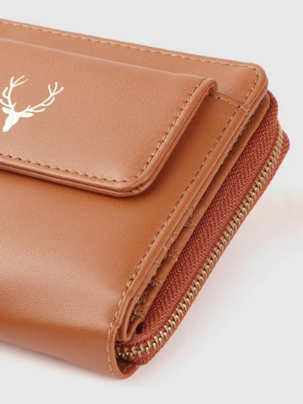 Allen Solly Women Brown 🤎 Two Fold Wallet - Free Size, Brown