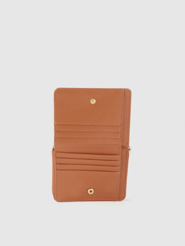 Allen Solly Women Brown 🤎 Two Fold Wallet - Free Size, Brown