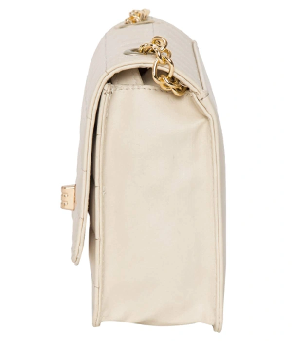 ADISA Women's Sling Bag Cream