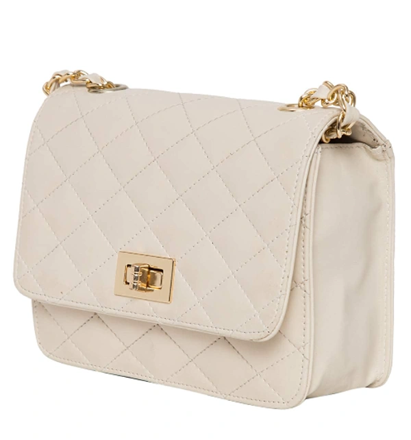ADISA Women's Sling Bag Cream D2 - Cream