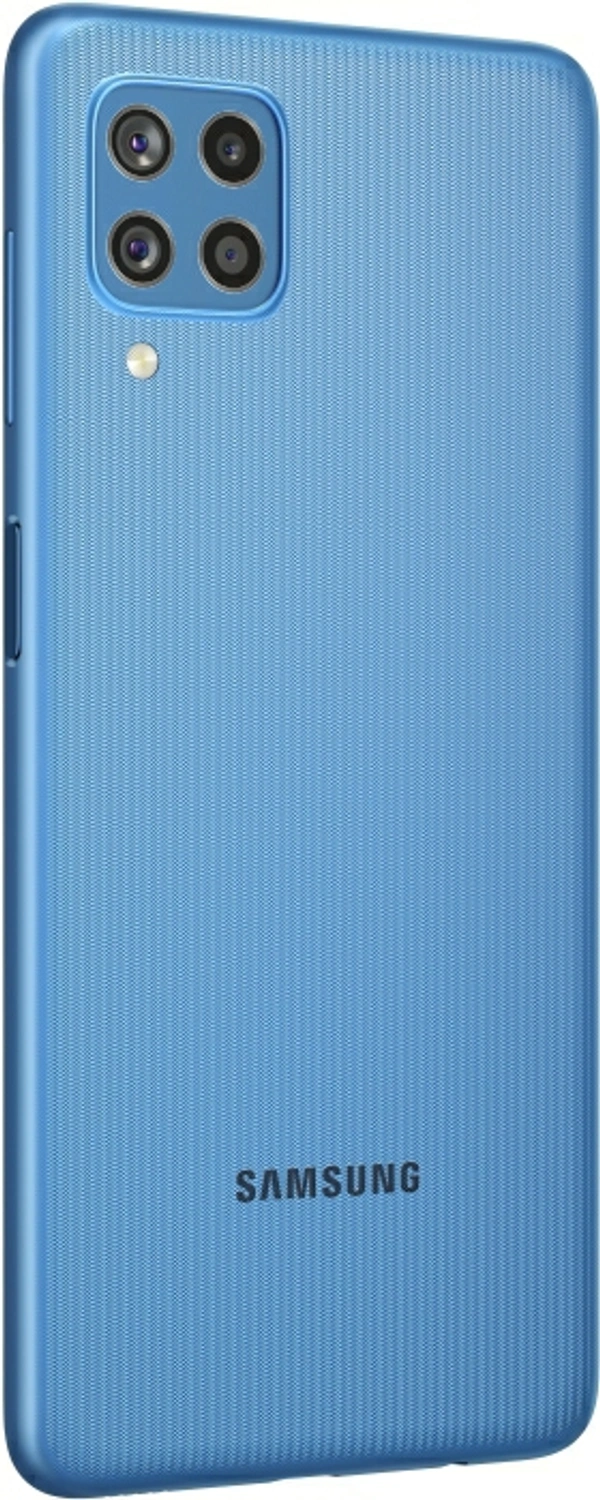 Samsung Galaxy F22 (Denim Blue 💙 6 GB Ram , 128 GB) - 6.4 Inch, Denim Blue
