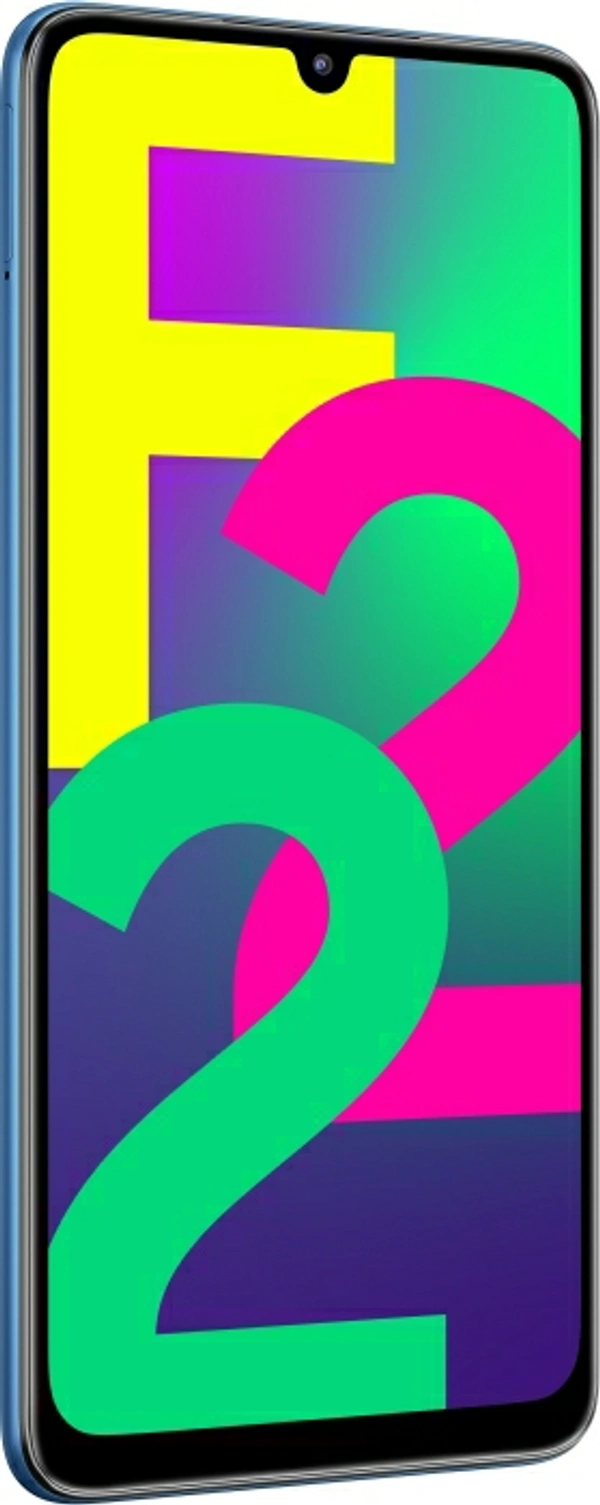 Samsung Galaxy F22 (Denim Blue 💙, 4GB Ram, 64 GB) - Denim Blue, 6.4 Inch