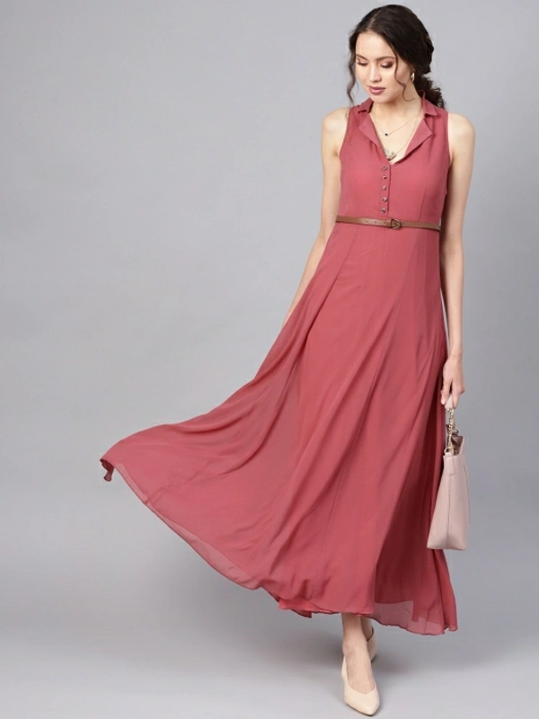 Sassafras Women Maxi Pink Dress - XL, Pink