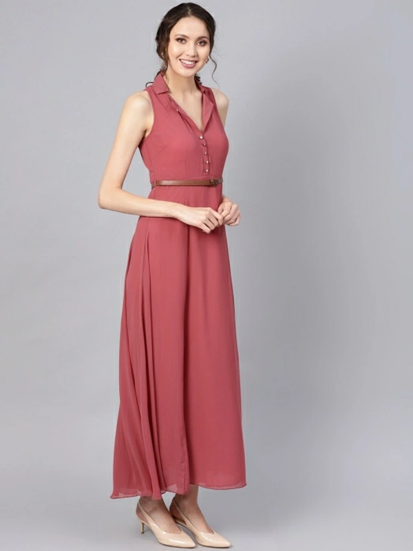 Sassafras Women Maxi Pink Dress - XL, Pink