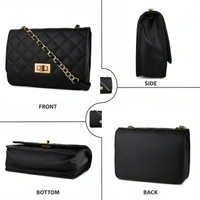 Amyence Black Sling Bag AY-WSB-Diamond-Black - Black 🖤