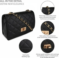 Amyence Black Sling Bag AY-WSB-Diamond-Black - Black 🖤
