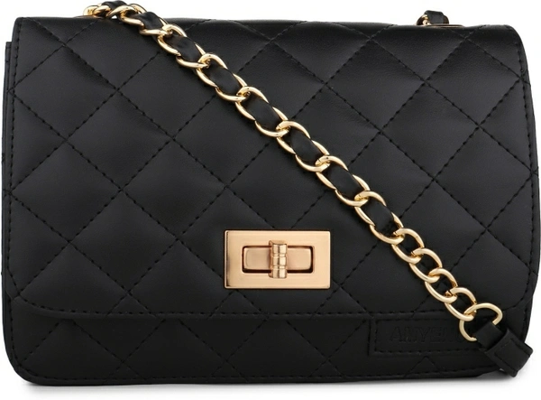 Amyence Black Sling Bag AY-WSB-Diamond-Black - Black 🖤