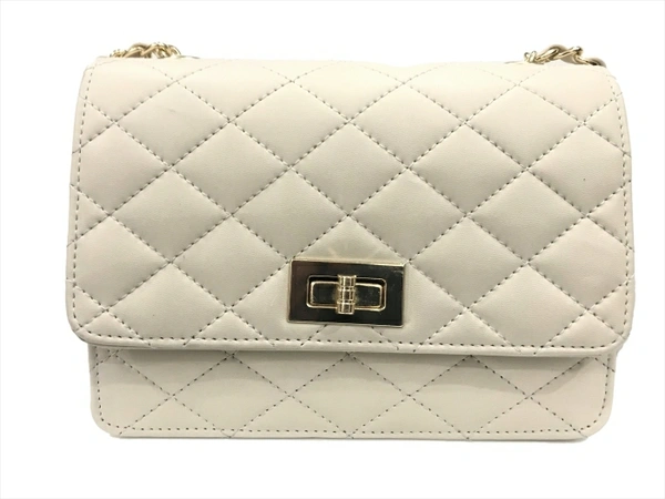 Amyence White Sling Bag AY-WSB-Diamond- White 🤍 - White 🤍