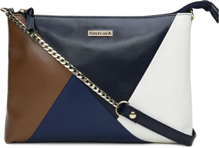 Fastrack Women Casual Blue Pu Sling Bags - Buy Fastrack Women Casual Blue  Pu Sling Bags online in India