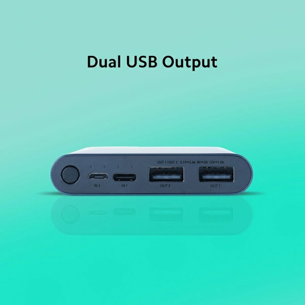 Xiaomi Mi 3i 10000 mAh Power Bank (Fast Charging, 18W) - Blue 💙