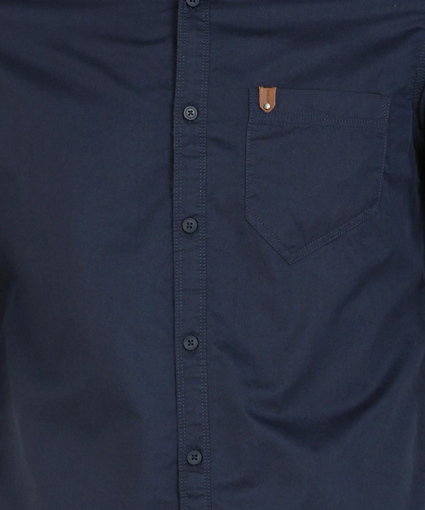 Spykar Men Solid Casual Blue Shirt - Navy Blue 💙, M