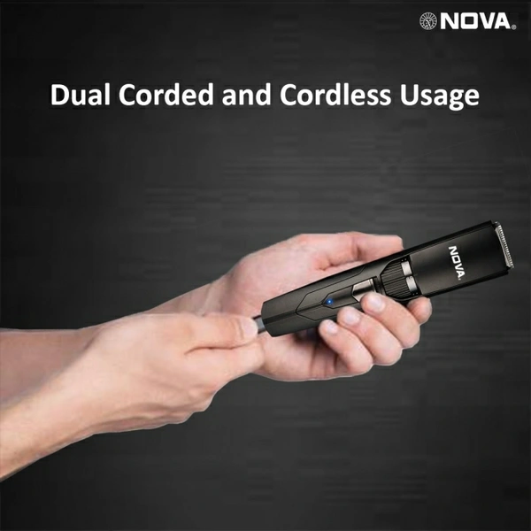 Nova NOVA NHT 1052 USB  Runtime: 90 min Trimmer for Men - Black