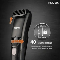Nova NOVA NHT 1052 USB  Runtime: 90 min Trimmer for Men - Black