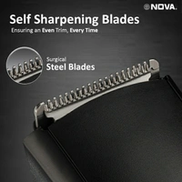 Nova NOVA NHT 1052 USB  Runtime: 90 min Trimmer for Men - Black