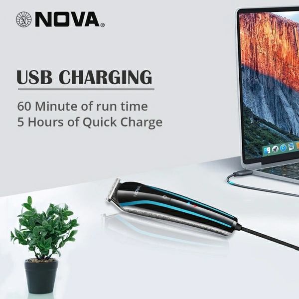 Nova NOVA NHT 1073-00 USB  Runtime: 60 min Trimmer for Men