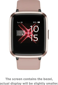 boAt Storm Smartwatch (Pink Strap, Regular) - Pink, 3.3 cms (1.3 Inches)