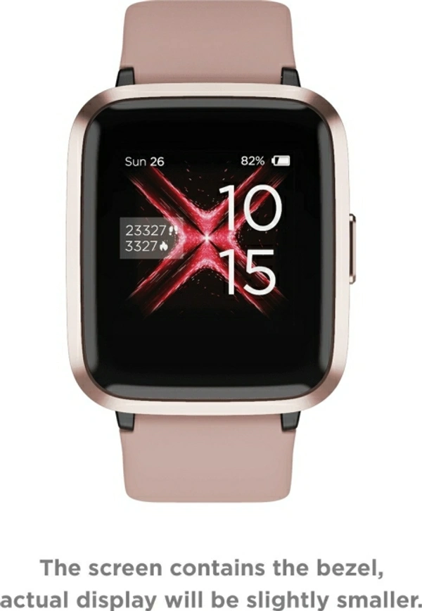 boAt Storm Smartwatch (Pink Strap, Regular) - Pink, 3.3 cms (1.3 Inches)