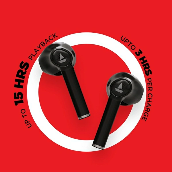 boAt Airdopes 131 Bluetooth Headset Active Black 🖤 - Active Black 🖤