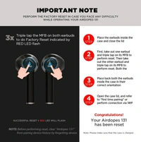 boAt Airdopes 131 Bluetooth Headset Active Black 🖤 - Active Black 🖤