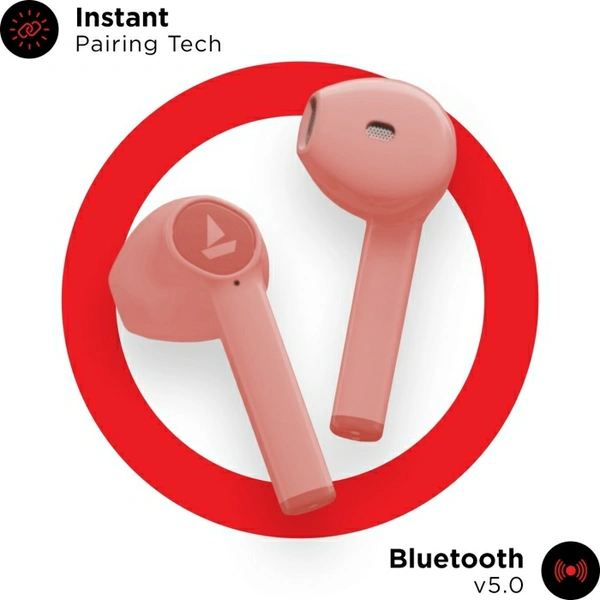 boAt Airdopes 131 Bluetooth Headset (Cheery Blossom 🌸) - Cheery Blossom