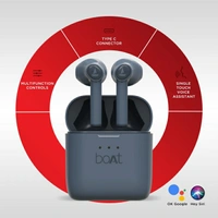 boAt Airdopes 131 Bluetooth Headset (Midnight Blue 💙) - Midnight Blue💙