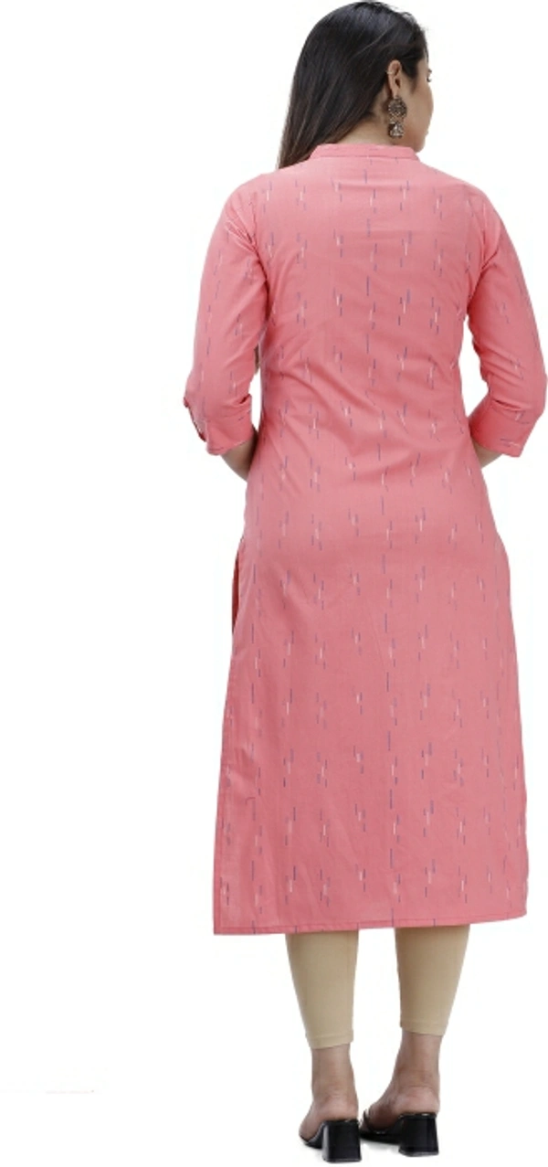 Glowworld Women Printed Straight Kurta - Pink, XL