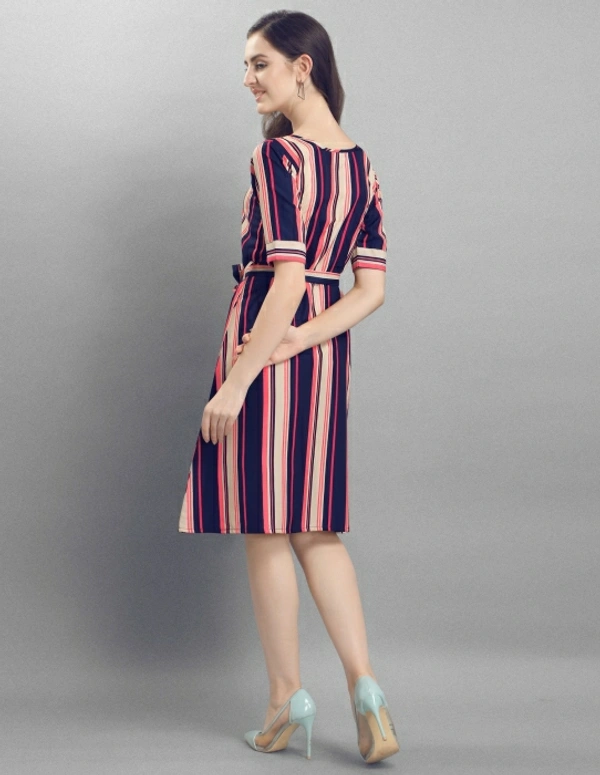 Selvia Women A-line Multicolor - XL, Multi-Color