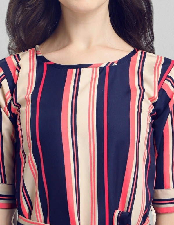 Selvia Women A-line Multicolor - XL, Multi-Color