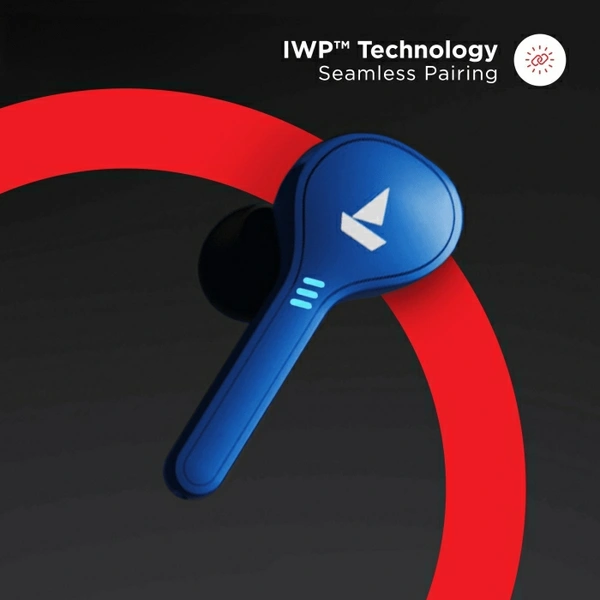 boAt Airdopes 431 Bluetooth Headset (Sporty Blue 💙) - Sporty Blue