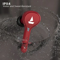 BoAt boAt Airdopes 431 / Airdopes 433 Bluetooth Headset Red ♥️ - Red