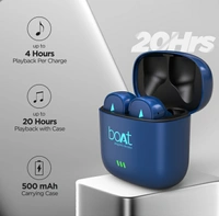 boAt Airdopes 431 / Airdopes 433 Bluetooth Headset  Blue💙 - Blue 💙