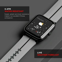 boAt Xplorer Smartwatch ( Grey Strap) - Grey