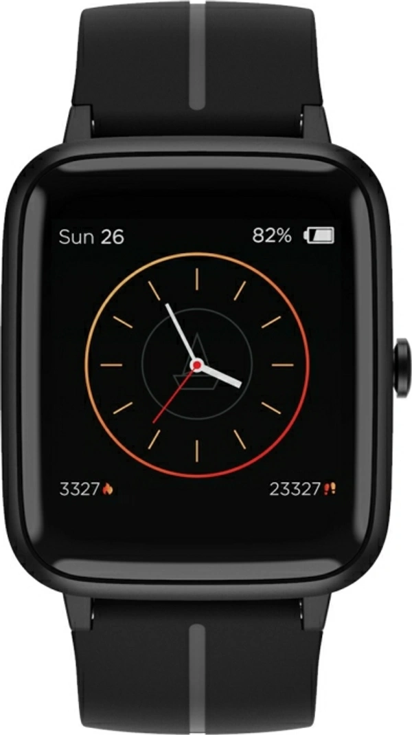boAt Xplorer Smartwatch ( Black 🖤 Strap) - Black 🖤