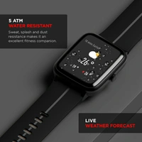 boAt Xplorer Smartwatch ( Black 🖤 Strap) - Black 🖤