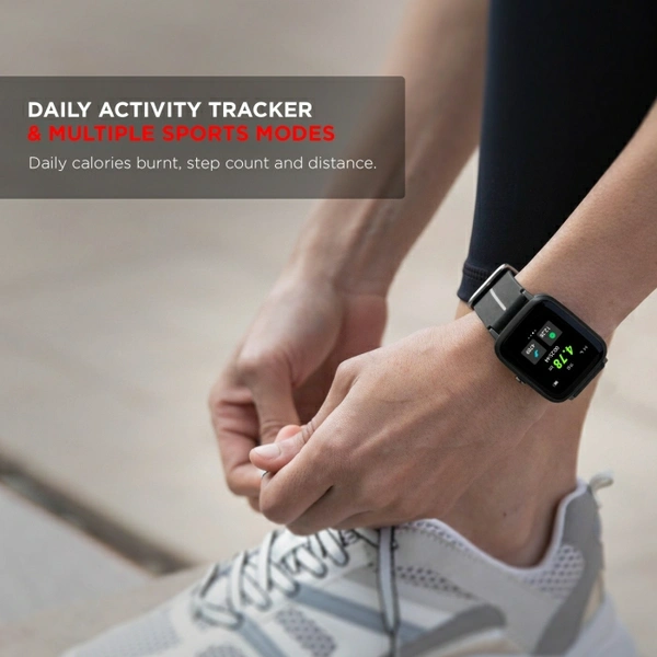 boAt Xplorer Smartwatch ( Black 🖤 Strap) - Black 🖤