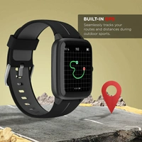 boAt Xplorer Smartwatch ( Black 🖤 Strap) - Black 🖤