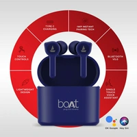 boAt Airdopes 402 Bluetooth Headset  - Active Black 🖤