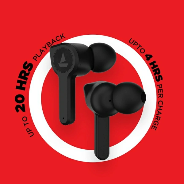 boAt Airdopes 402 Bluetooth Headset  - Active Black 🖤