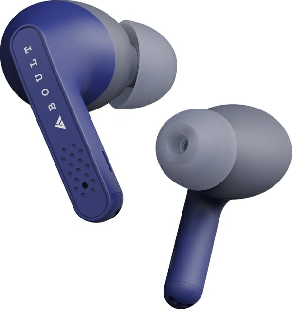 Boult Audio AirBass GearPods with 32H Playtime Bluetooth Headset - Blue