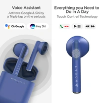 Boult Audio AirBass Xpods TWS Earbuds  - White 🤍