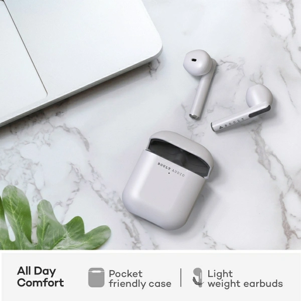 Boult Audio AirBass Xpods TWS Earbuds  - White 🤍