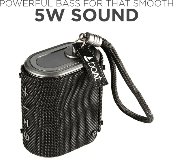 boAt Stone Grenade 5 W Portable Bluetooth Speaker - Black 🖤