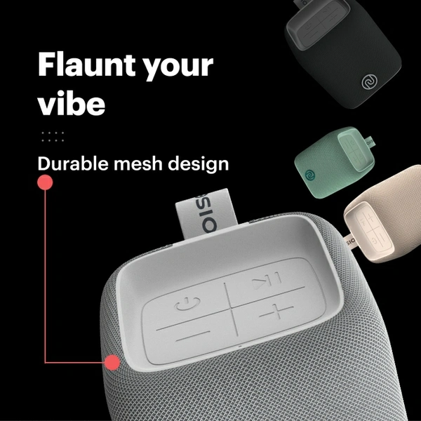 Noise Vibe 5 W Bluetooth Speaker - Olive Green 💚