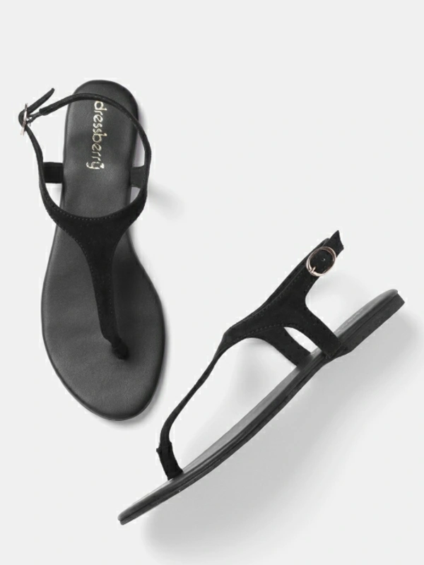 Dressberry Women Black Flats - Black 🖤, 6