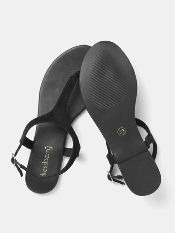 Dressberry Women Black Flats - Black 🖤, 6